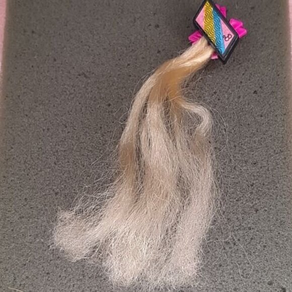 vtg 1988 Mattel Beach Blast Barbie #3249 Teresa Rectangle Hair Barrette Clip - Picture 1 of 5